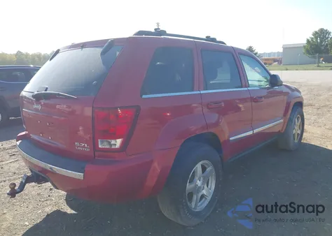 2005 Jeep Grand Cherokee Limited z USA, uszkodzony, nr VIN 1J4HR58205C703724